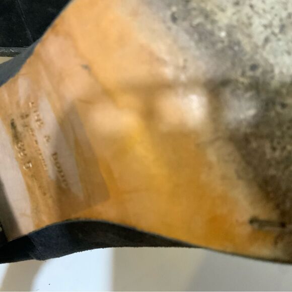 Rag & Bone • Kinsey suede ankle boot heeled bootie moto celeb 39B dark brown - Picture 10 of 12